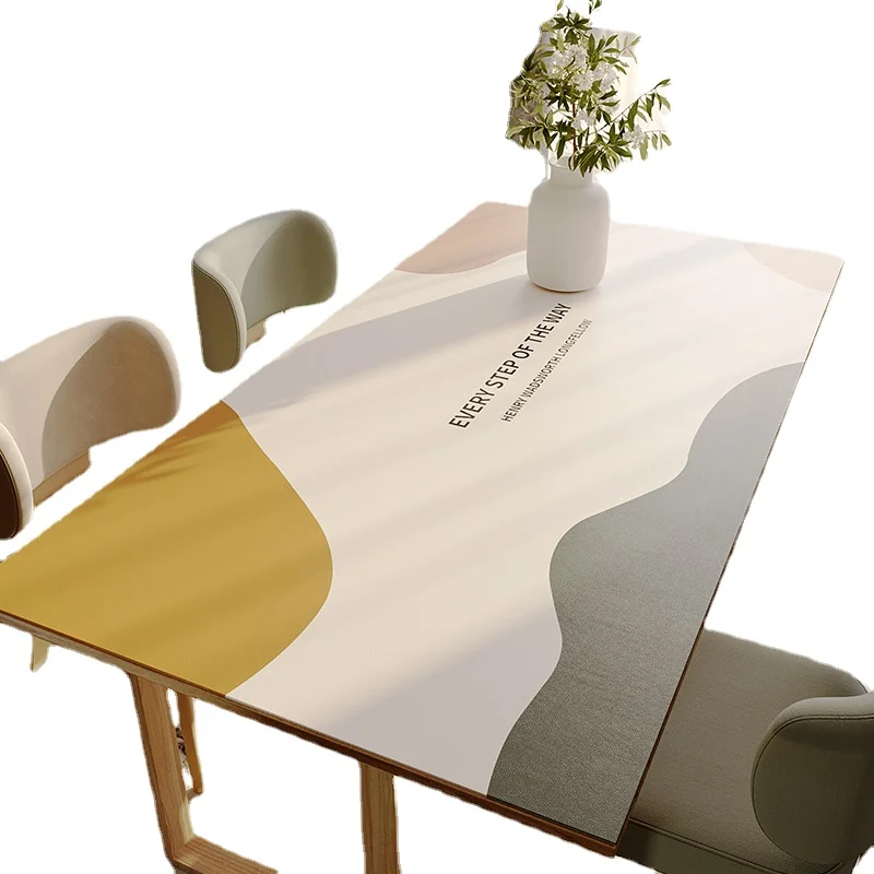 

Silicone Desk Mat Tablecloth Waterproof and Oilproof and Heatproof Disposable Tea Table Cloth Dining Table Cushion Tablecloth