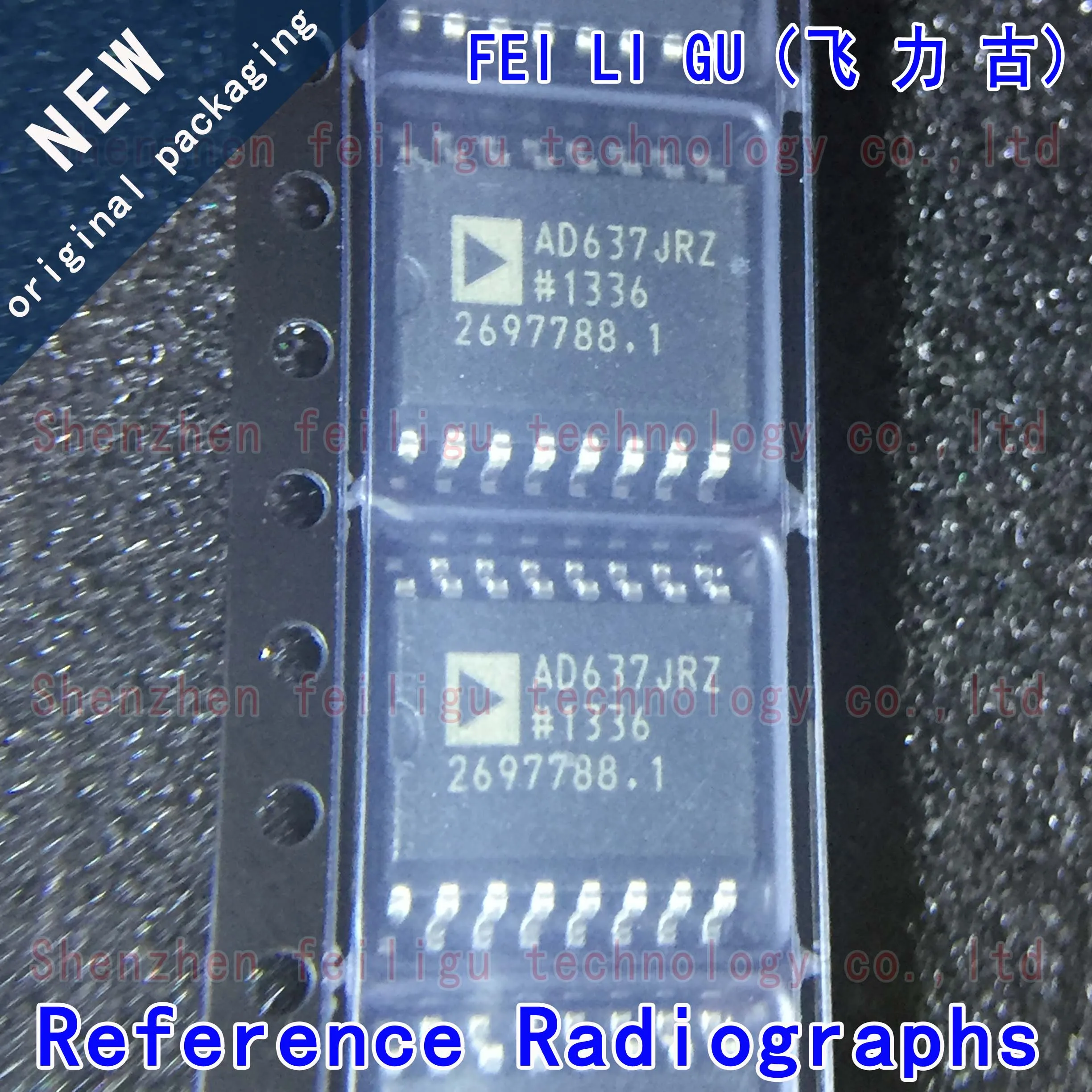 1~10PCS 100% New original AD637JRZ-RL AD637JRZ-R7 AD637JRZ AD637JR AD637 Package:SOP16 RMS-DC Converter Chip