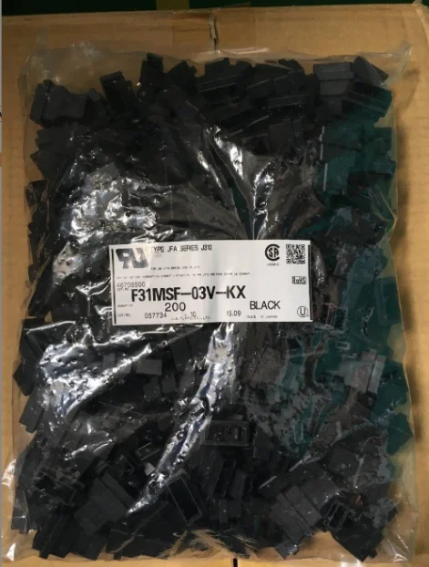 F31MSF-03V-KX black color Connectors terminals housings 100% new and original parts