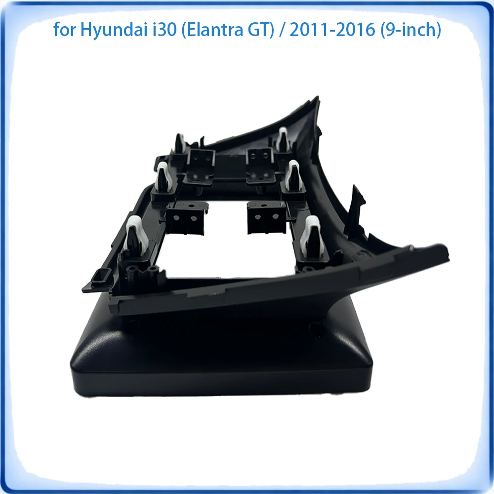 Car Radio Fascia Frame For Hyundai i30 2011-2016 9 inch Wiring Harness Power Cable Car Accessories Plug & Play