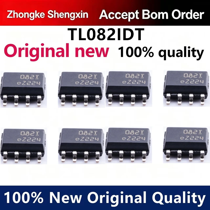 （5pcs-100pcs）Original SMT TL082I SOP-8 TL082IDR operational amplifier TL082IDT TL0821