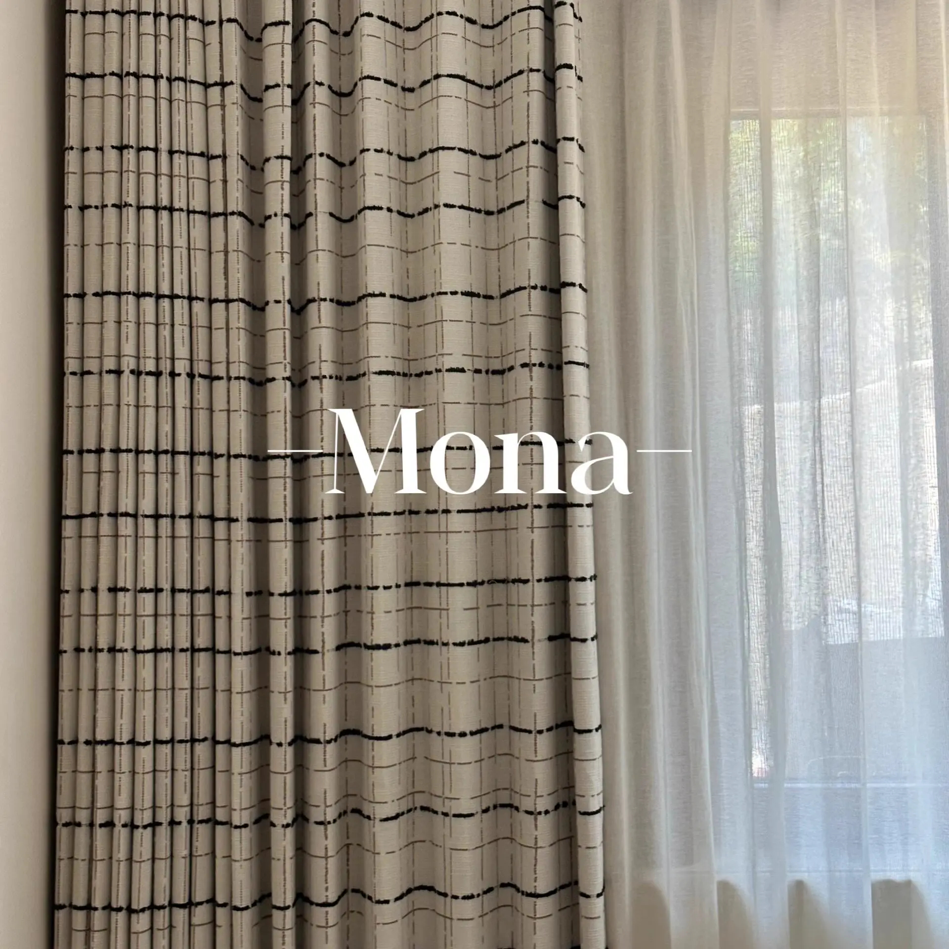 Rice Grey Cross Linen Jacquard Thickened Blackout Customized Partition Curtains for Living Room Bedroom Balcony Finished Product