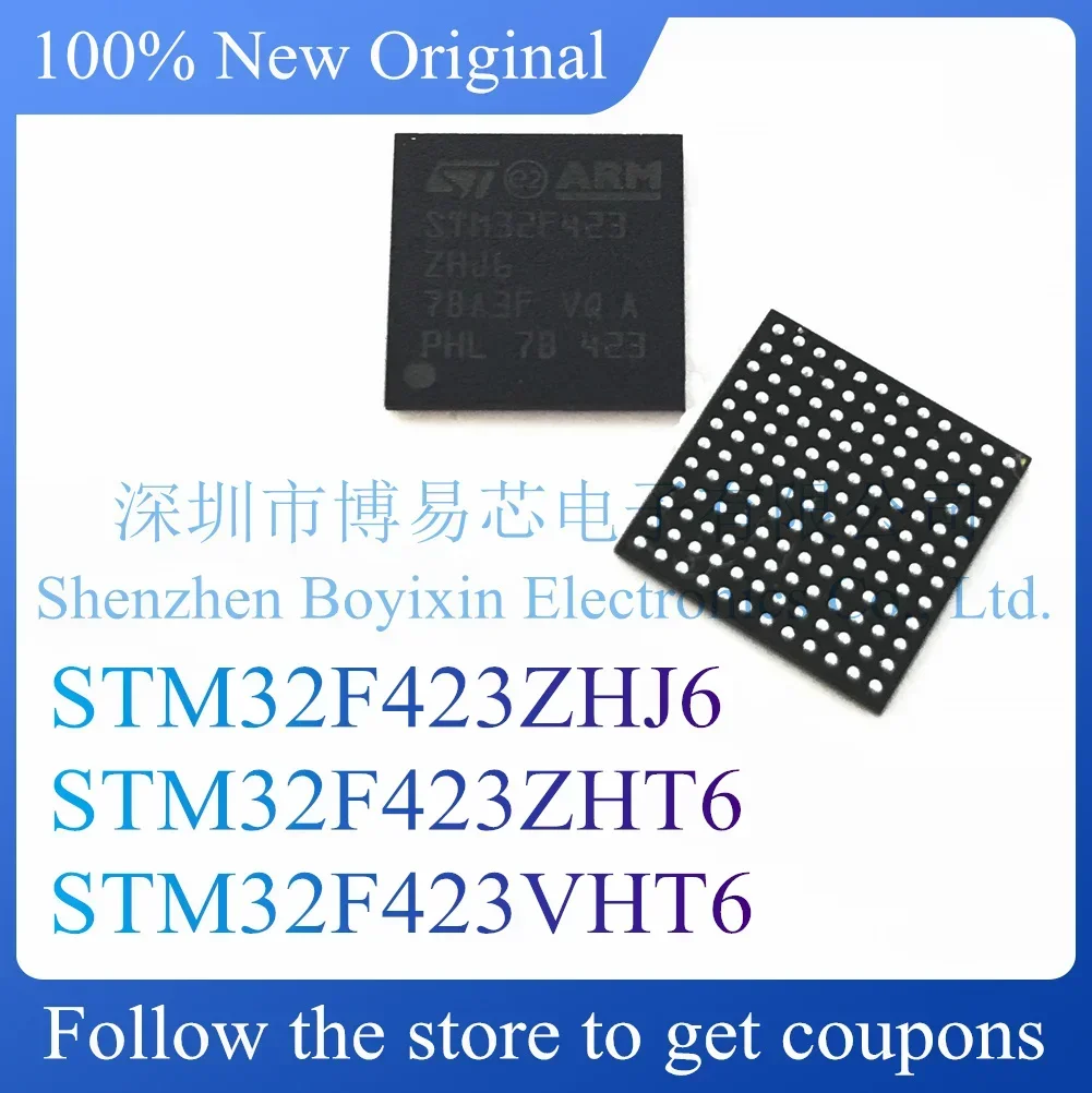 

NEW STM32F423ZHJ6 STM32F423ZHT6 STM32F423VHT6.Original Product.