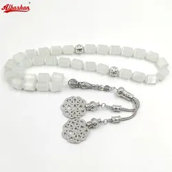 Natural 5A Stone cat's eyes Tasbih 10x13MM barrel beads 33 45 51 66 99 100beads stone Rosary