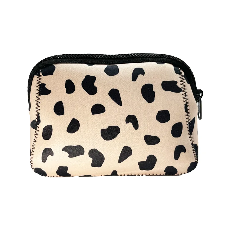 5pcs Cosmetic Bags Women Neoprene Large Capacity Waterproof Protable Makeup Bag
