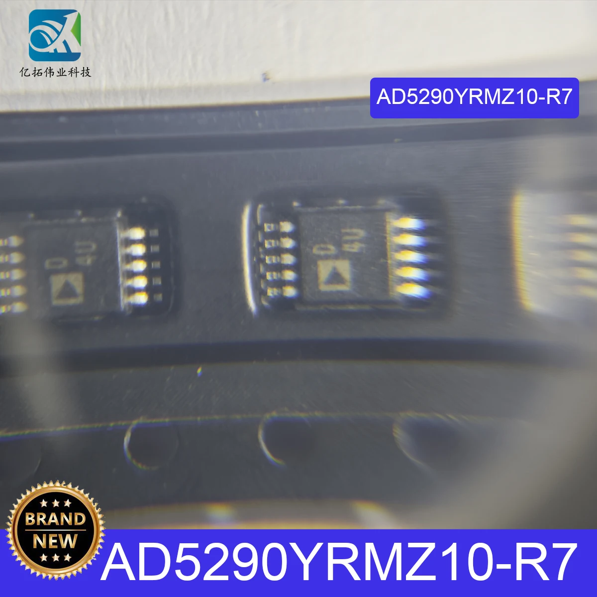 Komponen elektronik AD5290YRMZ10-R7 baru dan asli potensiometer IC Digital