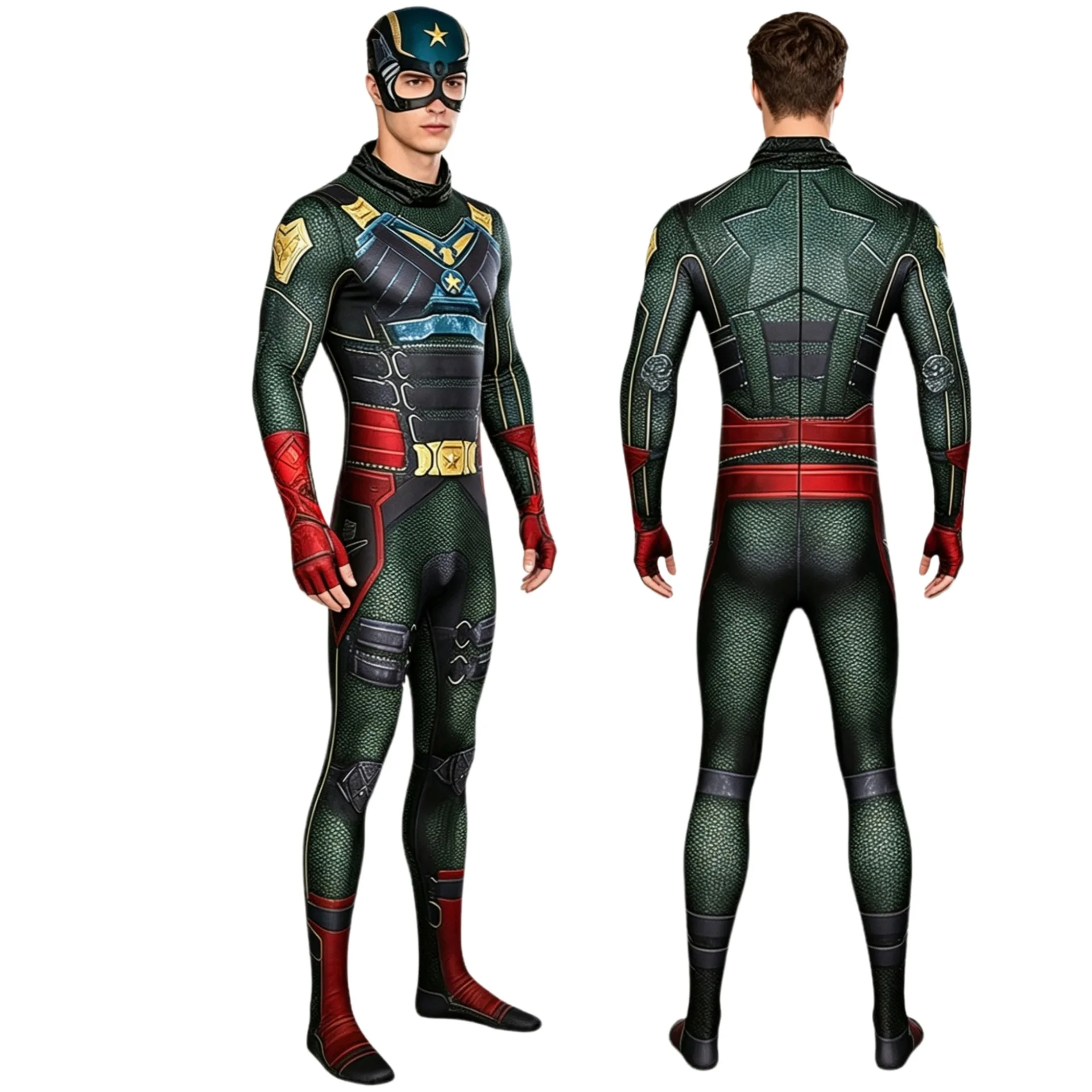 The Boys Homelander Stormfront Cosplay-Kostüm für Erwachsene, Herren und Damen, Halloween, Comic Con, Party-Outfit