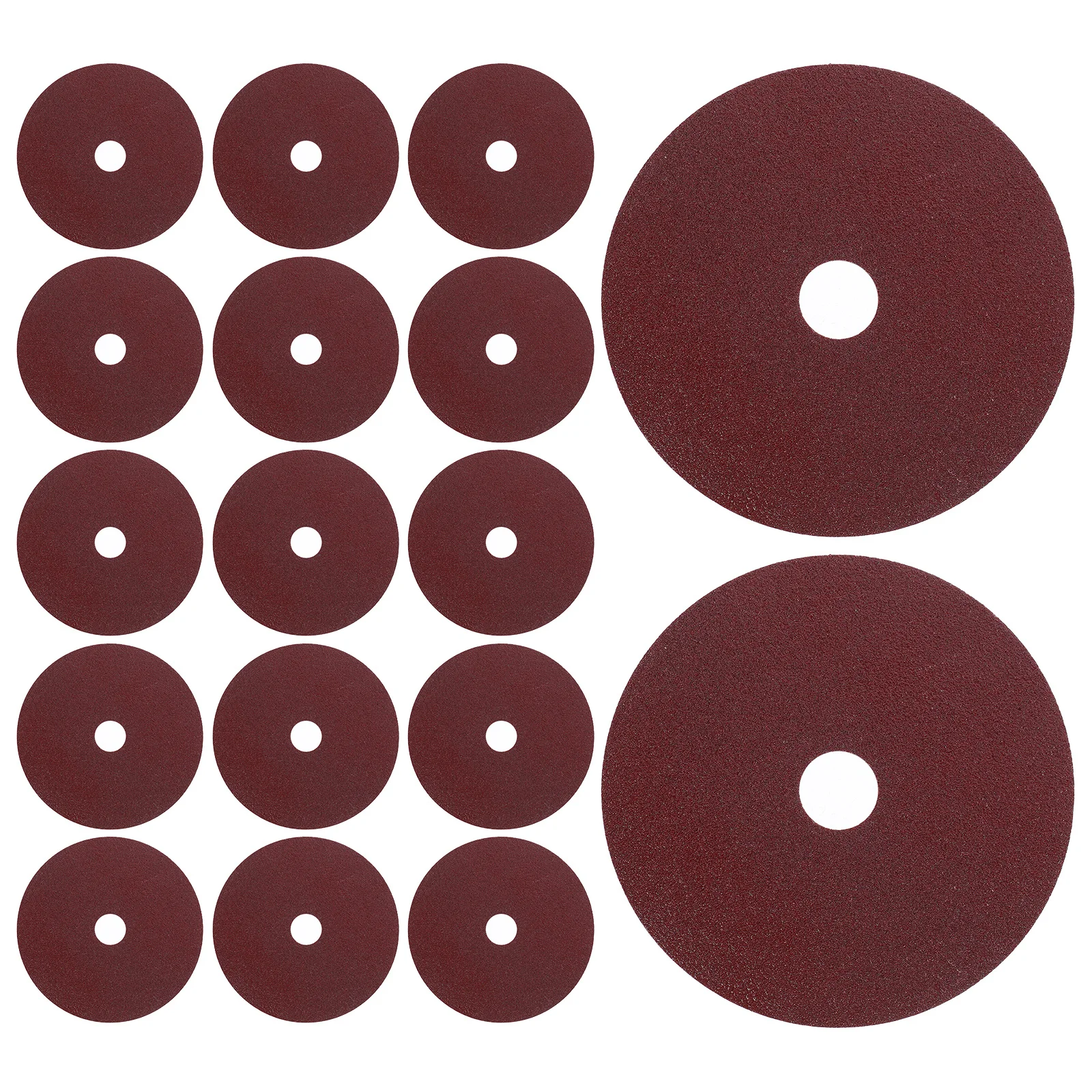 25 discos de lixa polimento fino 3.93 Polegada 120 grão ângulo moedor lixa almofadas para madeira metal móveis renovação