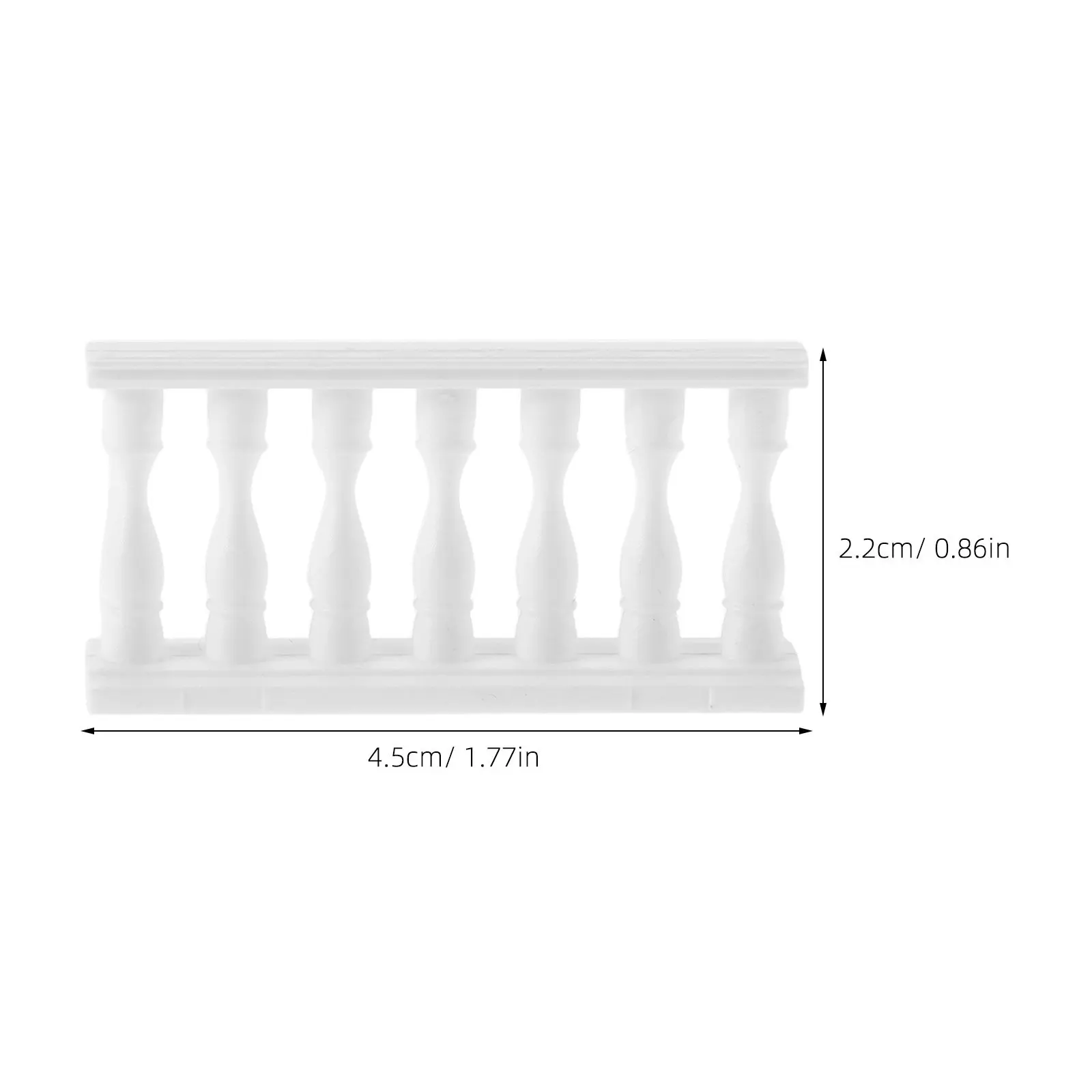 15 szt. Mini Ogrodzenia do Rękodzieła, Materiał z Żywicy, Dekoracyjne Ogrodzenie Ogrodowe, Diorama, Zestaw do Budowy Domu, Elementy i Akcesoria