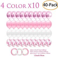 Balloons Wedding Party Supplies Baby Shower Valentine's Day Birthday Pink Happy Anniversary Decoration Girl Latex Child's Day