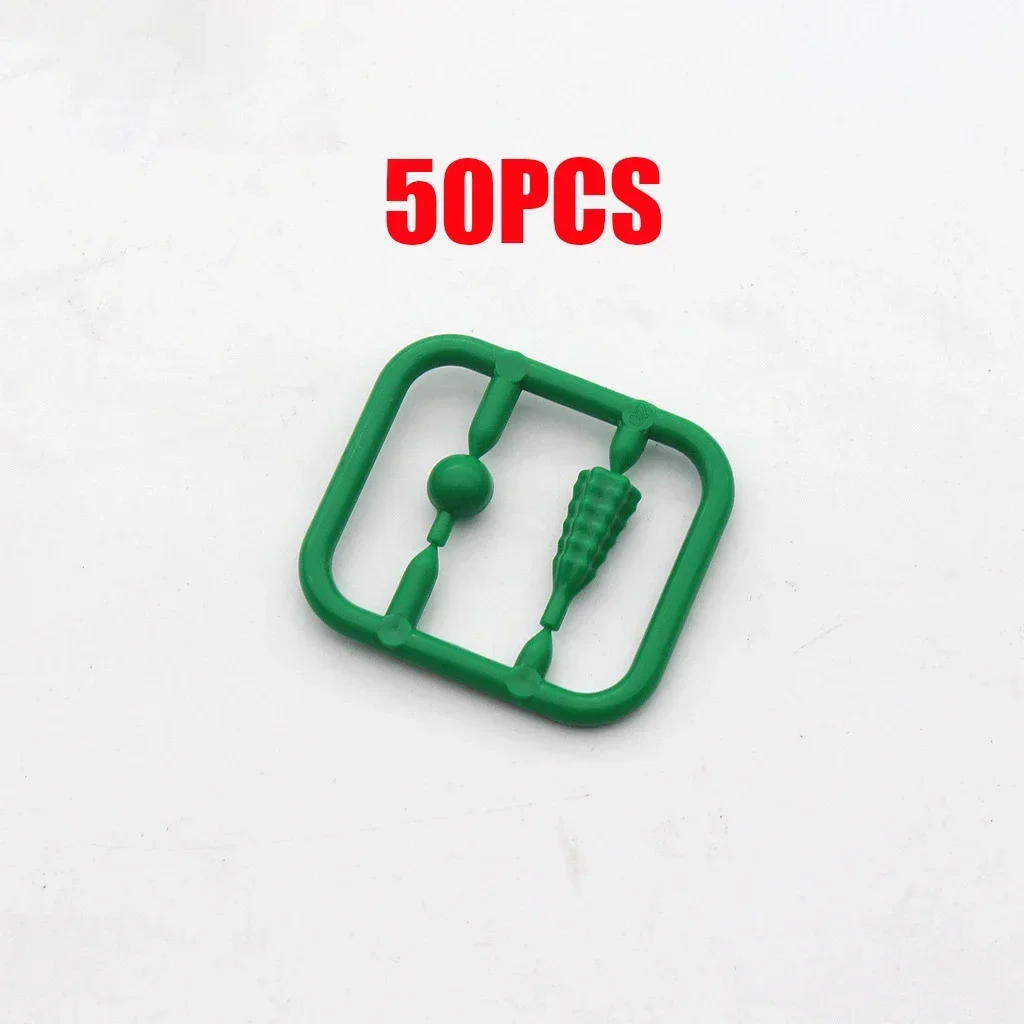 50pcs Military Soldiers Napoleonic Wars Building Blocks Accessories WW2 French British Fusilier head ornament Toys For Kids