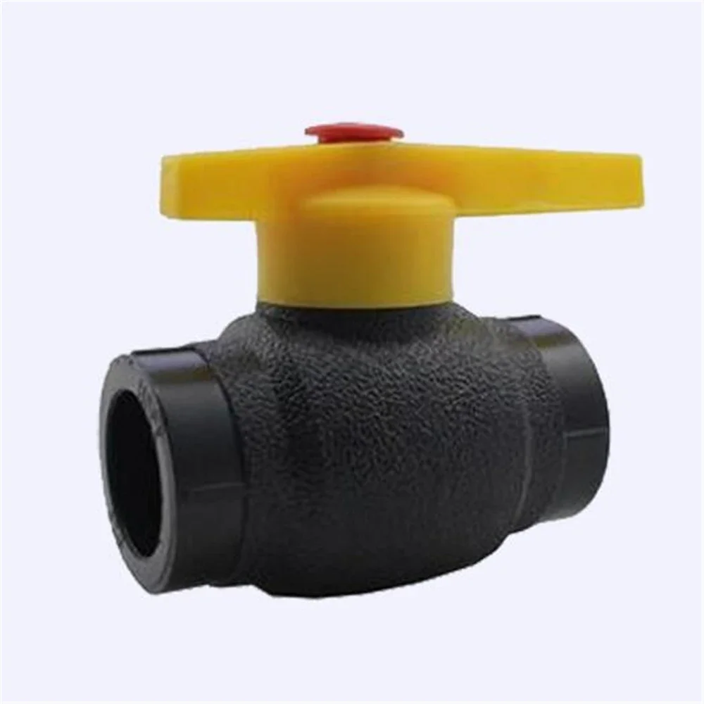 4 Points 20PE Steel Core Ball Valve 25 Hot Melt Pe Ball Valve 32PE Water Supply Pipe Switch 40/50/63/90