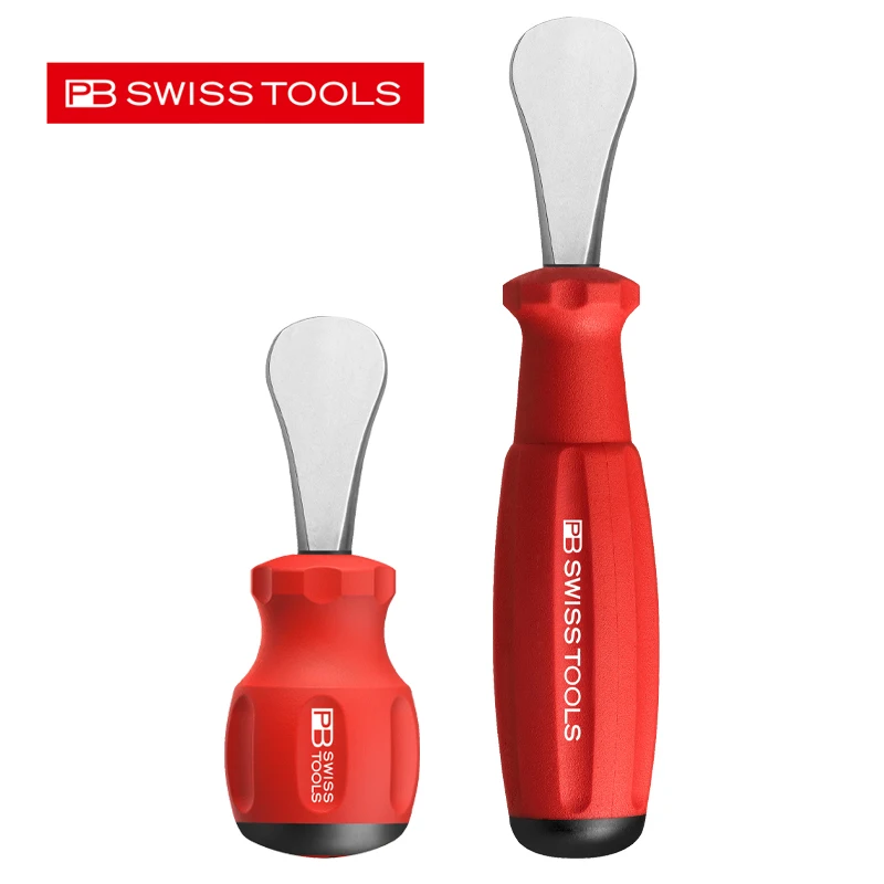 

PB SWISS Tool Coin-Driver Screwdrivers with Convex Handle for Plugs and Plastic Screws Slotted Screwdriver 8125 9-45|8126 9-45