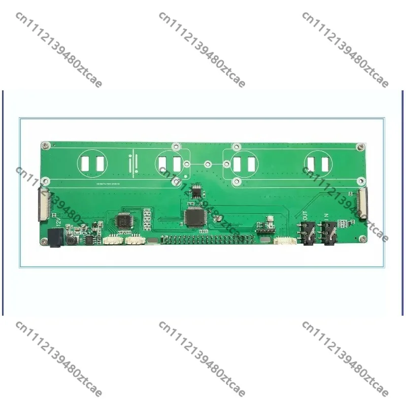 16 Elements Linear Microphone Array Kit, 16 Mic Linear Array Sound Acquisition Module for Voice Recognition