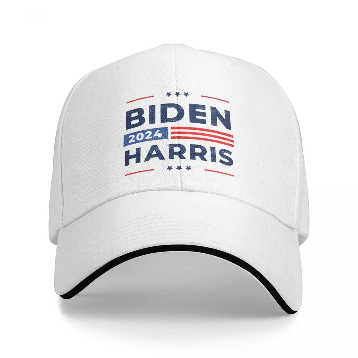 Letni Harris 2024 prezydent USA flaga czapki baseballowe dla mężczyzn kobiety Casquette Joe Biden Kamala Harris nakrycia głowy do golfa