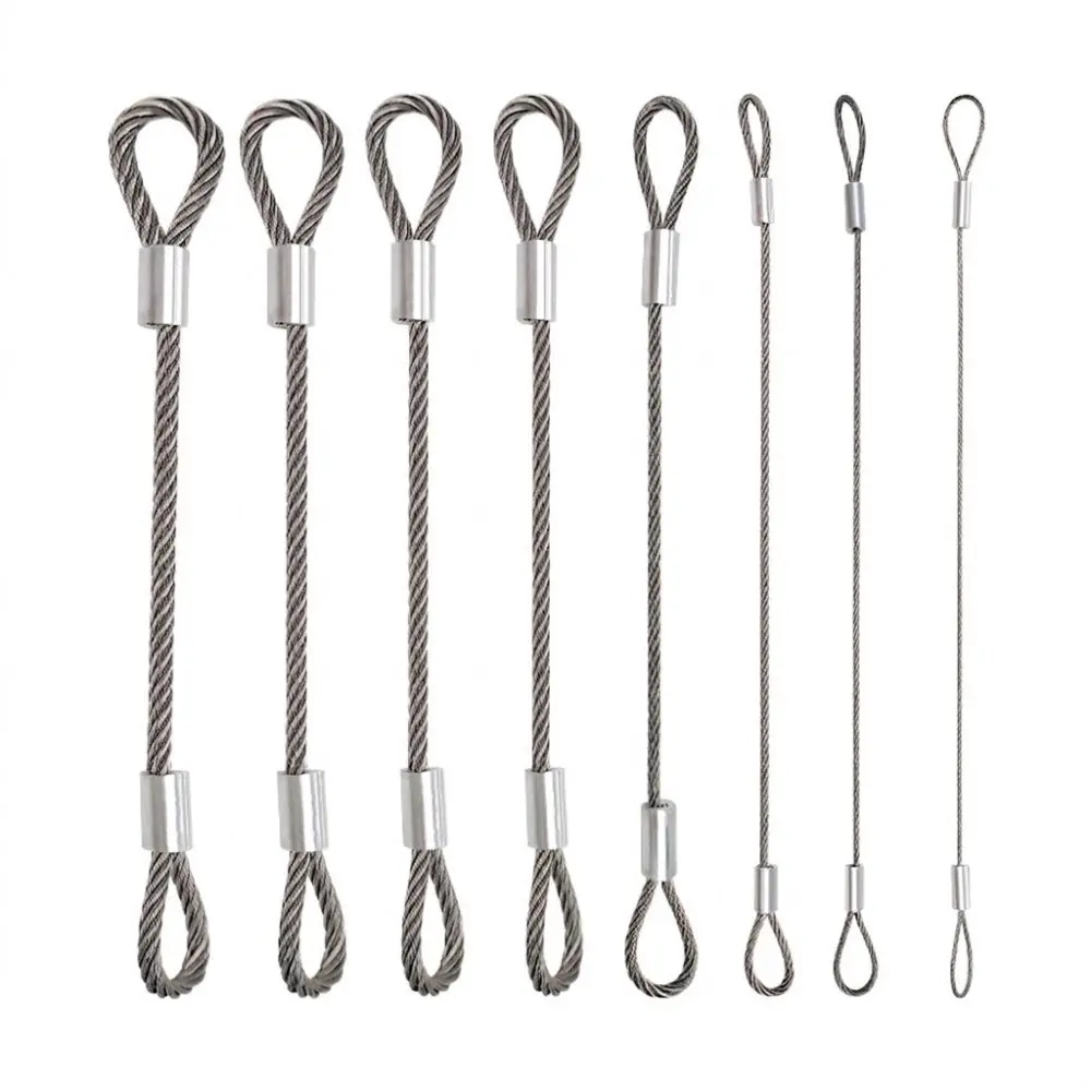 Oval Aluminum Crimp Ferrule For Steel Cable Connector Industrial Hardware Fitting For Wire Rope Pressing And Fixing Tool