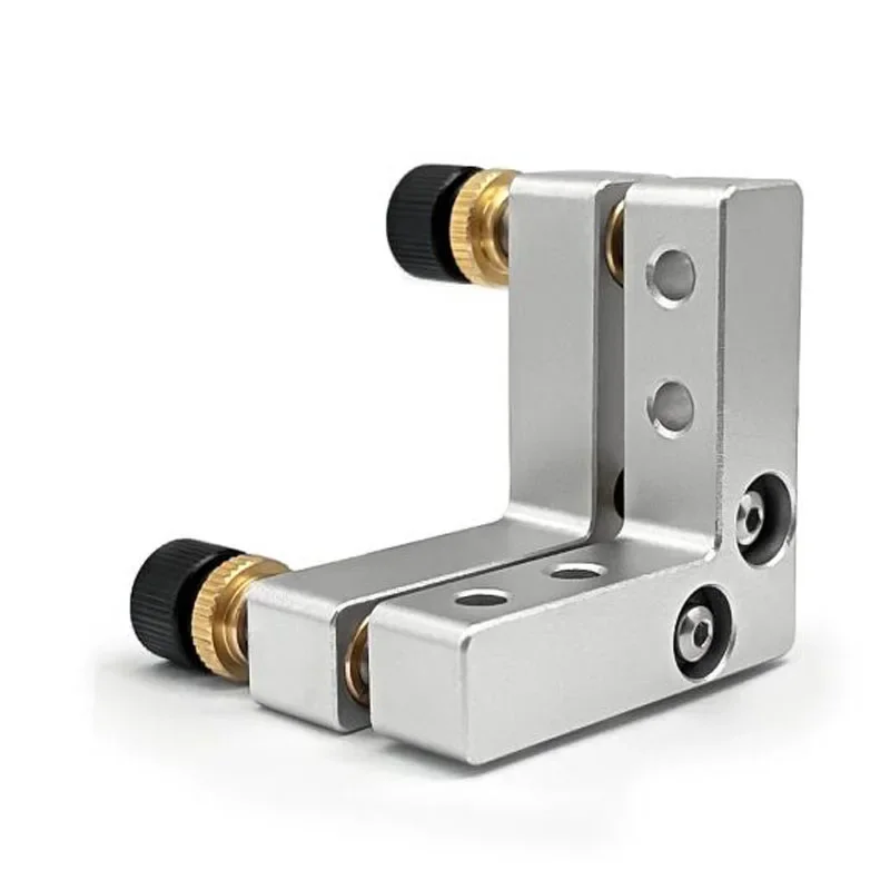 L-Shaped 2-Axis Manual Adjustment Mount 0.003mm Fine Resolution Optical Laser Optoelectronic Alignment Stage