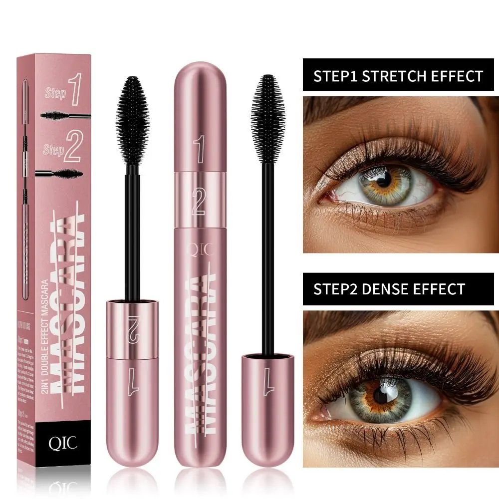 

Waterproof 4D Silk Fiber Lash Mascara Volume and Length Long Lasting Non Clumping Mascara Smudge Proof Mascara