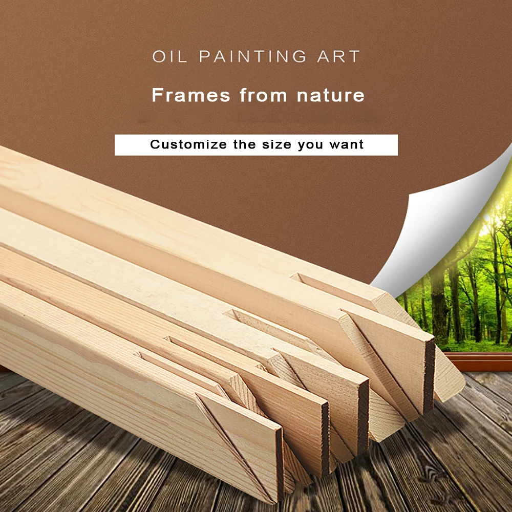 

Canvas Frame Wooden Frames Wooden Photo Oil Painting Canvas Diamond Painting Frames Wall Art Canvas Diy Poster Drop Shipping