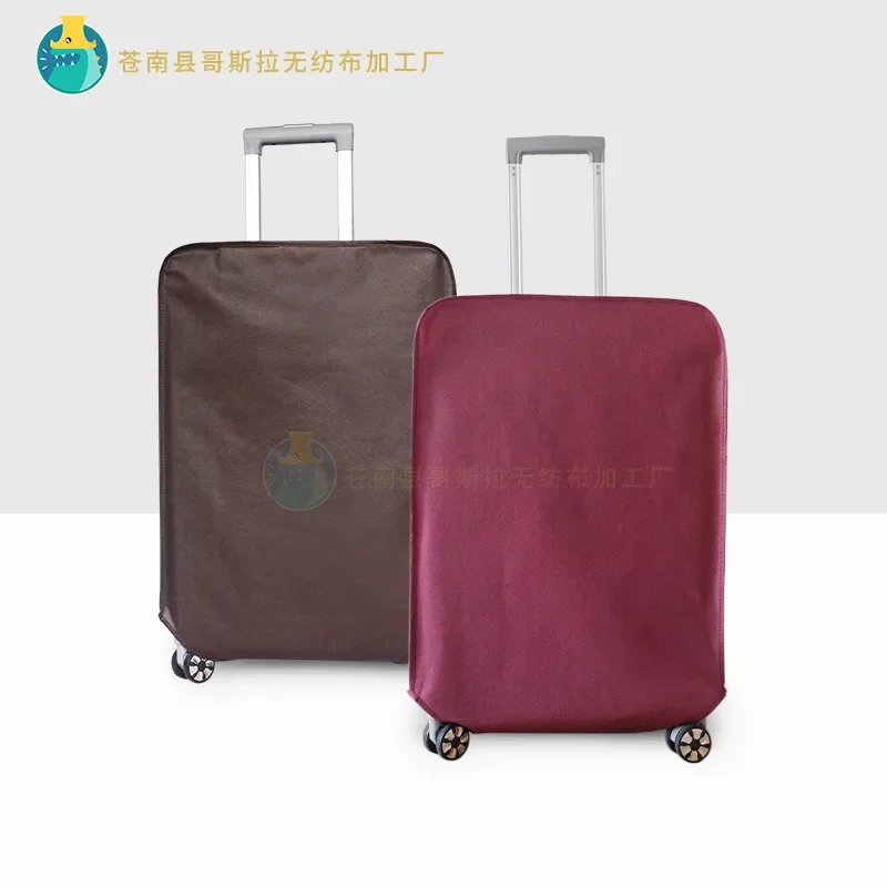 Durable Polyester Rolling Luggage Case with Non Woven Trolley Travel Protection