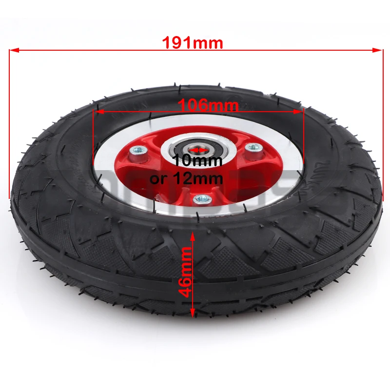 200X50 Electric Scooter Tires for Kugoo S1 S2 S3 C3 MINI Electric Bike Wheel Hub and Pneumatic Tire Spare Parts Accessories