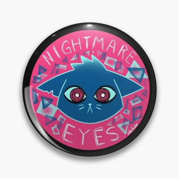 Nightmare Eyes  Soft Button Pin Gift Fashion Cartoon Cute Jewelry Collar Hat Lapel Pin Metal Brooch Funny Lover Clothes Badge