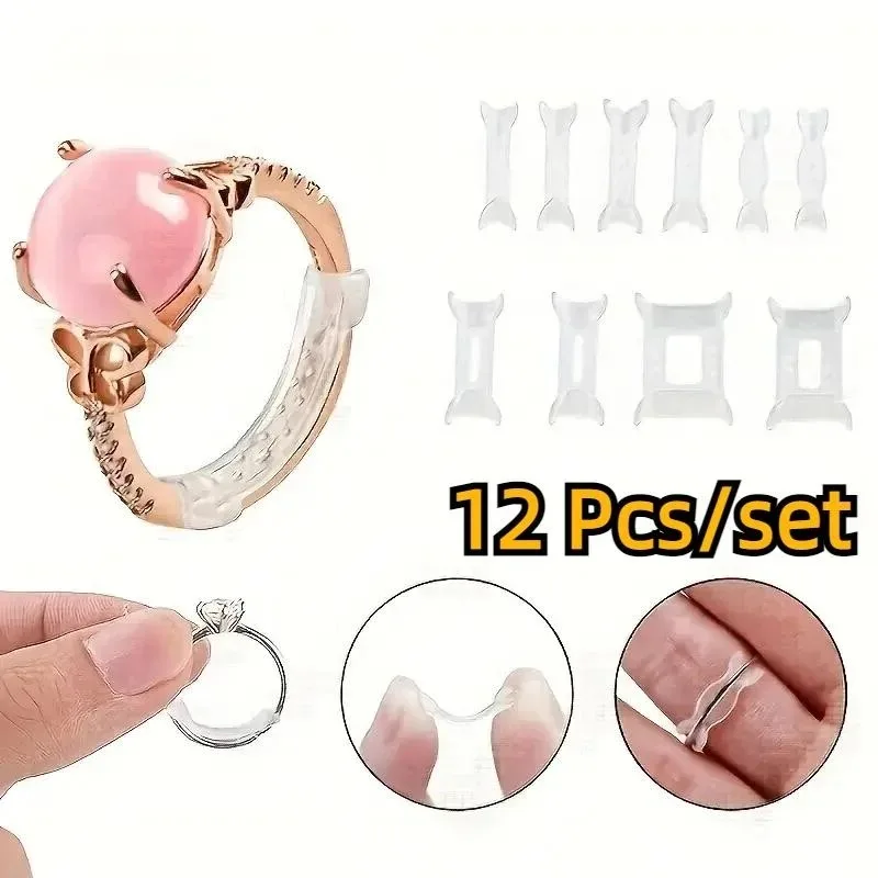 12 قطعة/المجموعة حلقة تعديل وسادة حلقة حجم الضابط وسادة تخفيض ثابتة