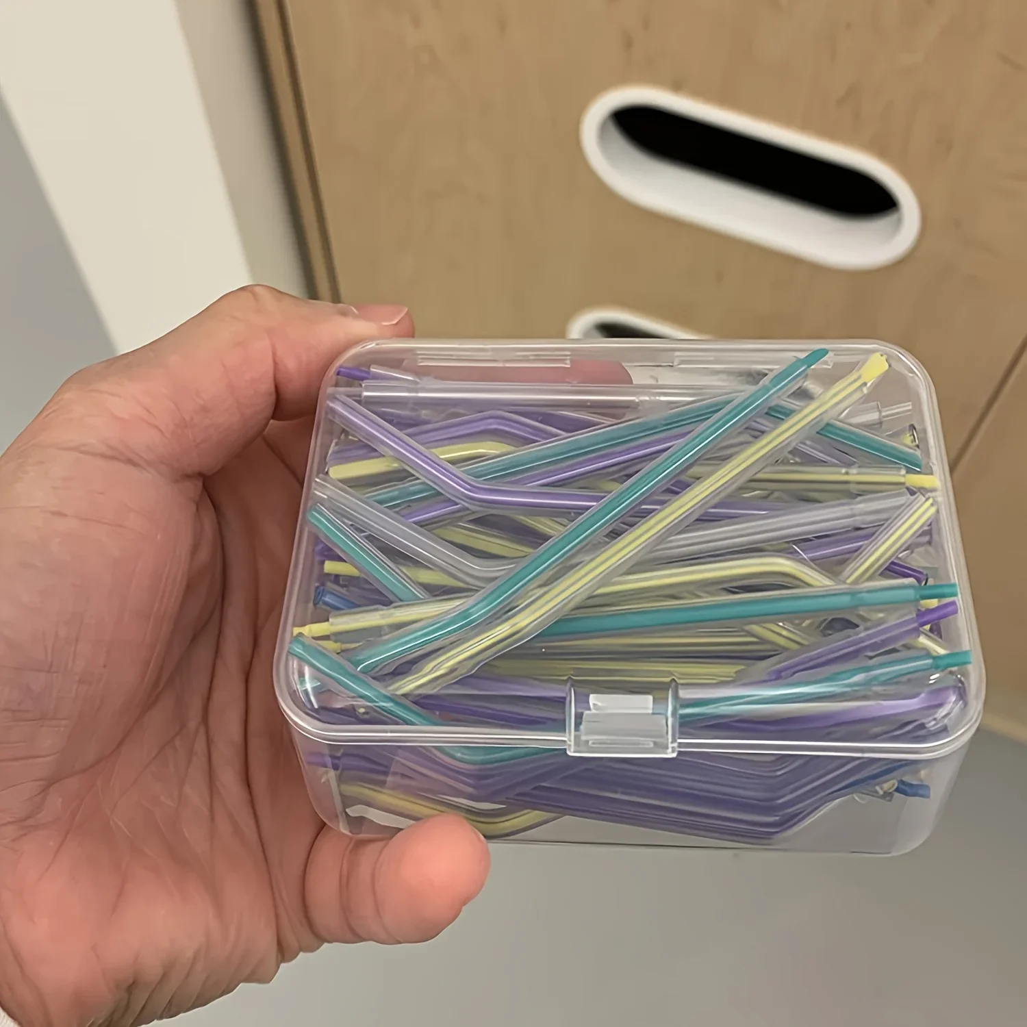 6 Stück Klare Kunststoff-Aufbewahrungsboxen, Transparente Organizer-Behälter für Kleinteile zu Hause, im Büro und in der Küche – Detail 6