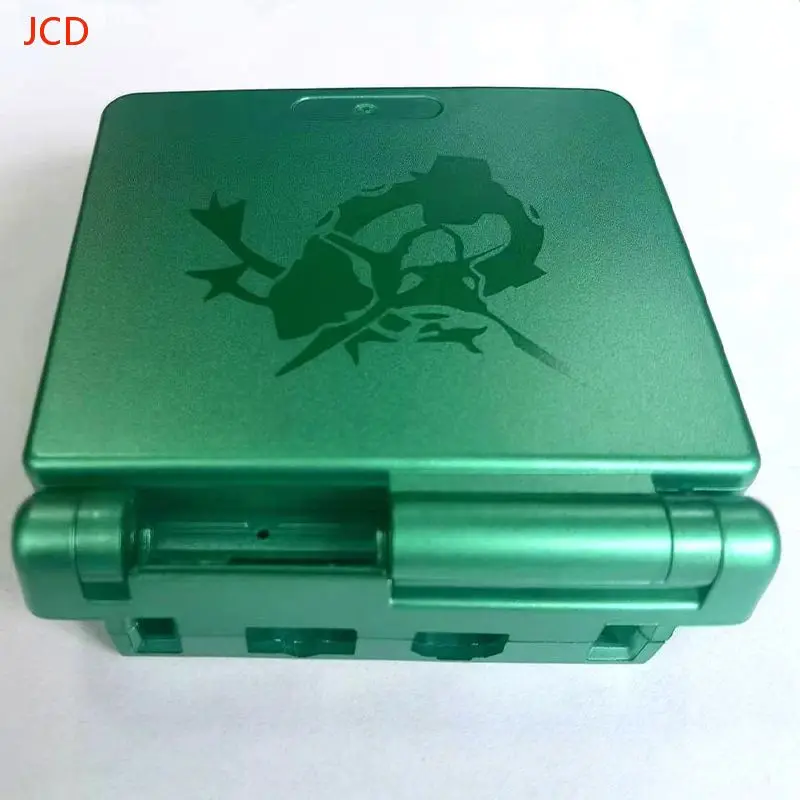 1PC Emerald Limited Beschermende Game Console Shell voor GBA SP Groene Game Console Skin Aangepaste Controller Case