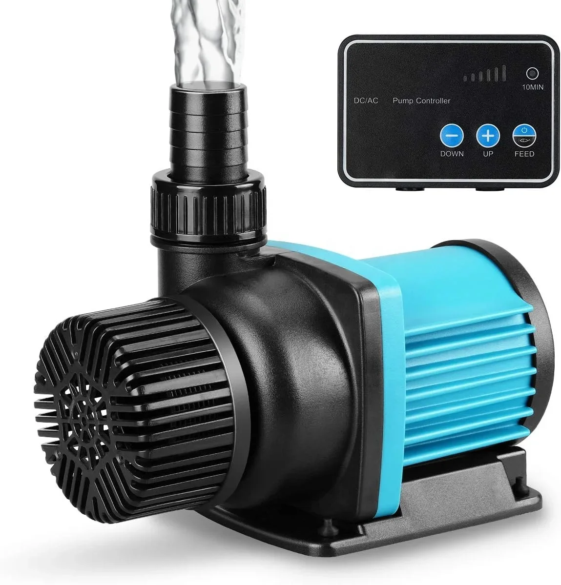 3170 GPH Aquarium 24V DC Water Pump with Controller Submersible Return Pump for Aquariums