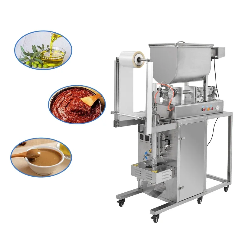 

260U Multifunctional U-type Stirring Mix Paste Liquid Filling Machine Cream Shampoo Automation Packing Machine Filling Machines