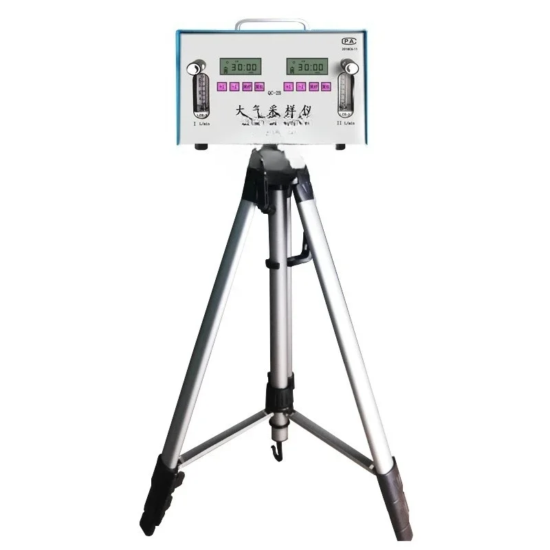 Dual air path air sampler, sampler air sampler