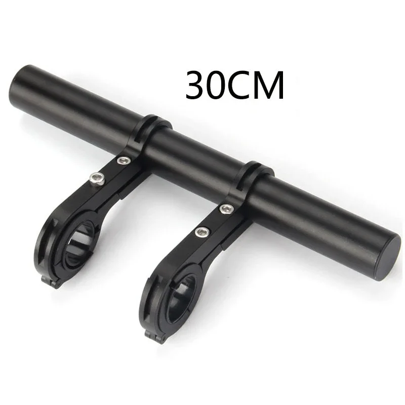 20/30cm Bicycle Handlebar Extended Bracket MTB Headlight Mount Extented Bar Road Mountain Bike Handlebar Extender Rack Parts