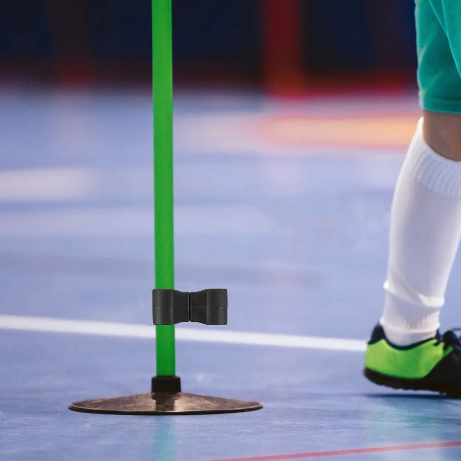

10Pcs Basketball Football Training Rod Buckle Reusable Soft Plastic Clips for Soccer Practice Marker Sign Equipment