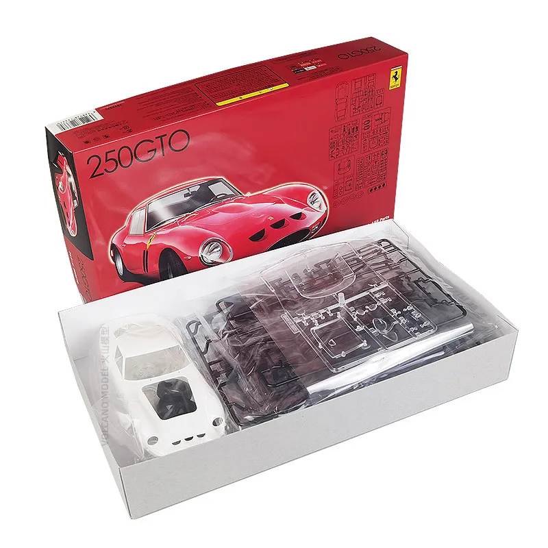 Prefabricated assembly model Fujimi-12337 1/24 250 GTO with engine internal structure car model kit