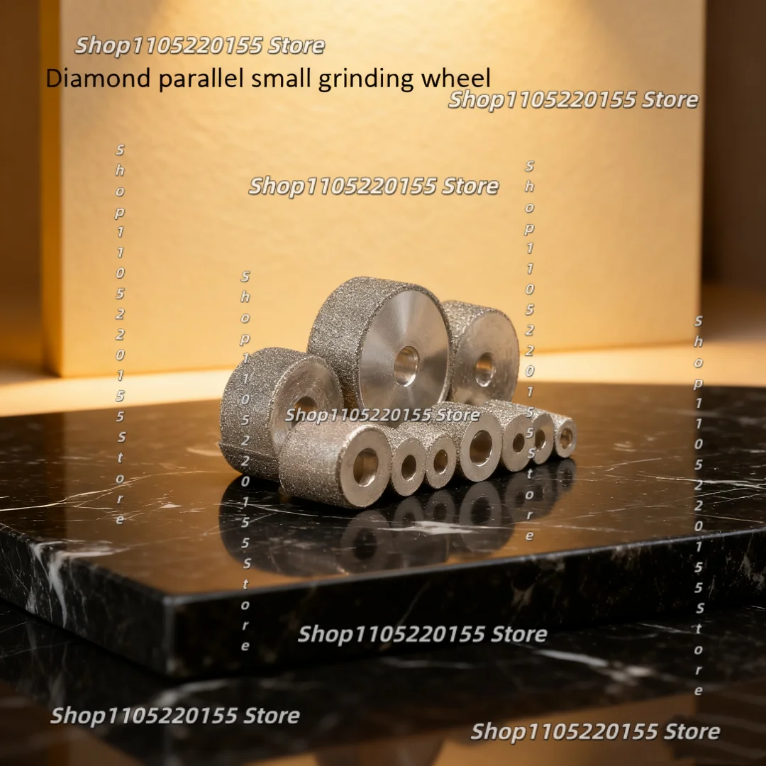 Electroplated Diamond Parallel Small Grinding Wheels Inner Circle for Tungsten Steel Alloy Glass Ceramic Magnetic Material