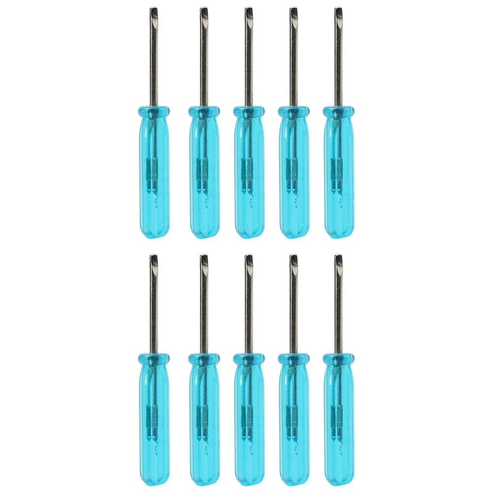 10PCS set Mini Slotted Cross Head Mini Screwdriver 1.5 2.0 3.0mm For Laptop 360 Wireless Controller Repair Open Tool