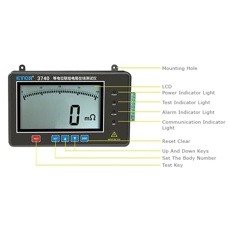VK3740 Digital Only 1A Max Test Current 0.2 Accuracy Class Equipotential Bonding