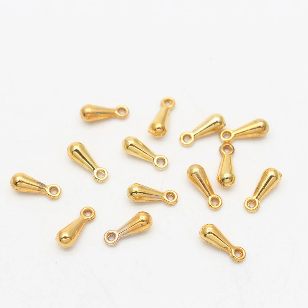 

1400pcs Water Drop Shaped Charms Jewelry Making Materials Mixed DIY Pendant Necklace Bracelet Earring Findings Accessories
