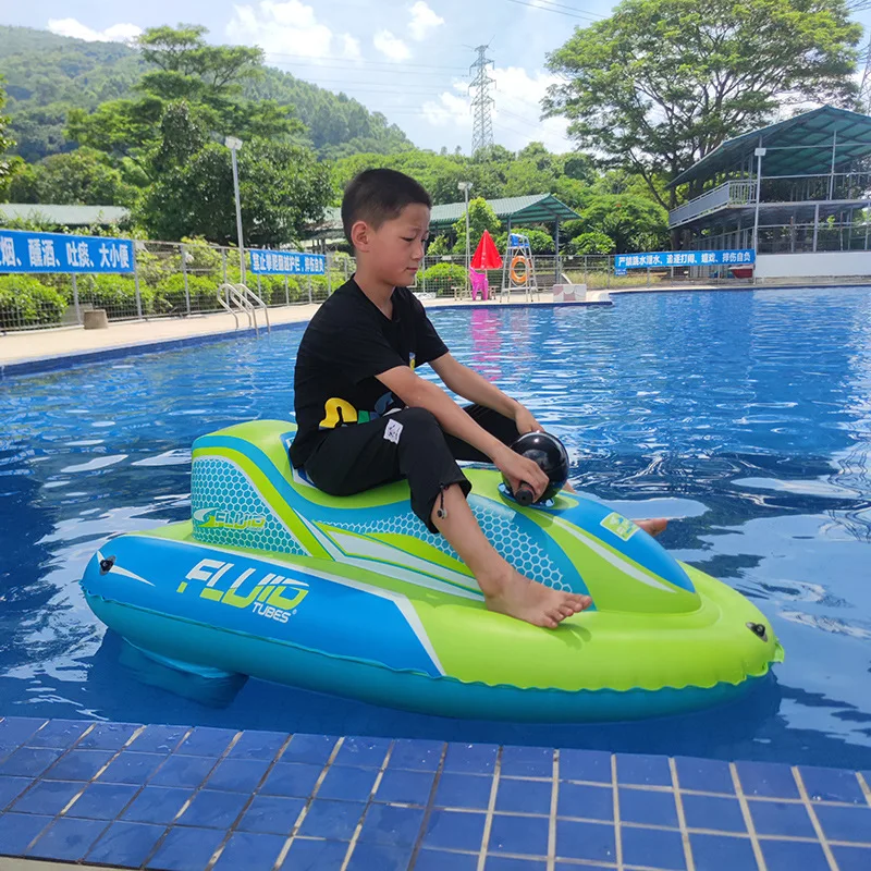 Inflatable Motorboat Water Toy Water Electric Yacht Thruster Assault Boat Inflatable Boat