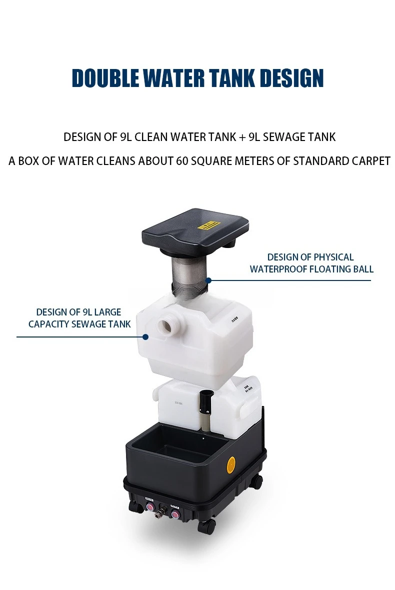 Cost-effective steam carpet cleaner  hot water carpet extractor