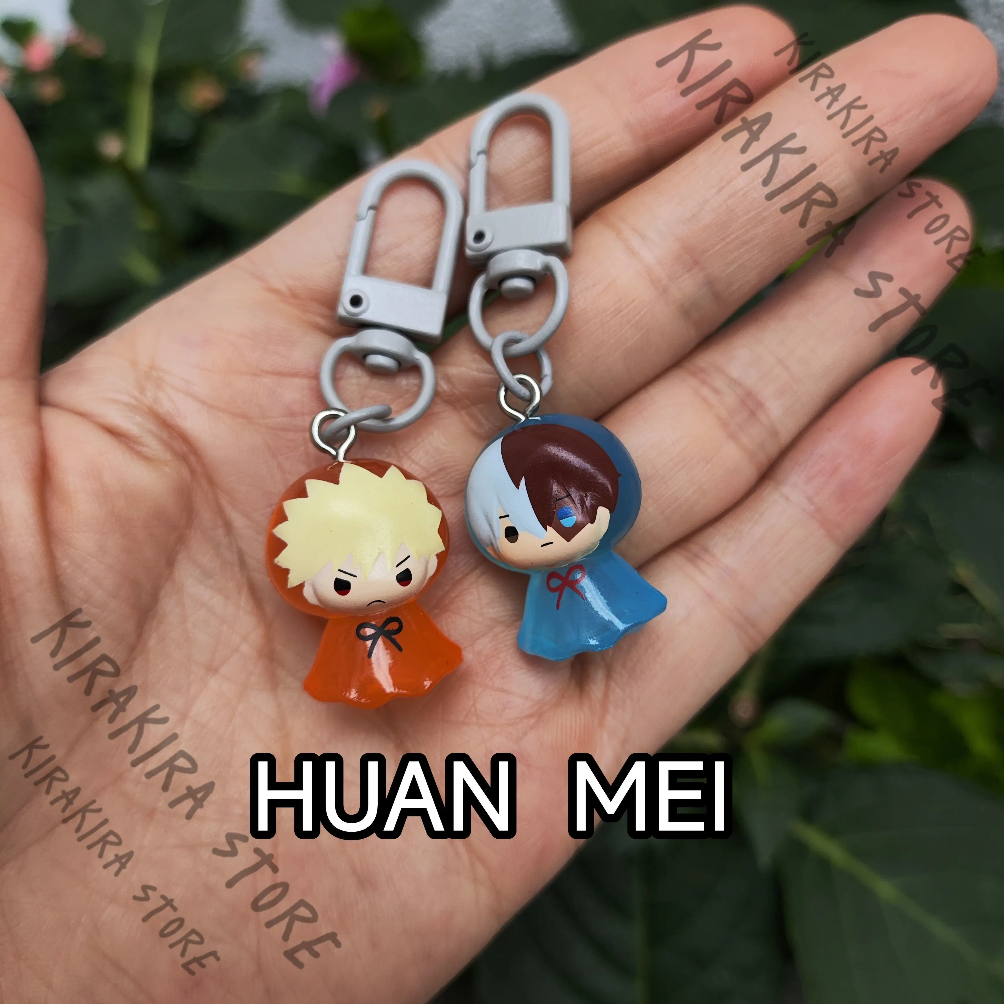 

My Hero Academia Bakugou Katsuki Todoroki Shoto Pendant Hanging Drop Cartoon Keychain Cosplay Anime Keyring Decoration Decor