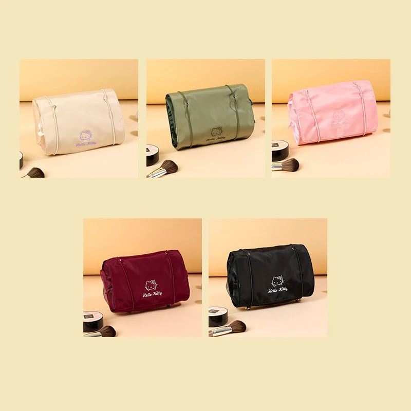 

Cartoon Portable Four-in-one Storage Bags Anime Cute Creative Detachable Foldable Makeup Bag Large Capacity Travel Storage Box