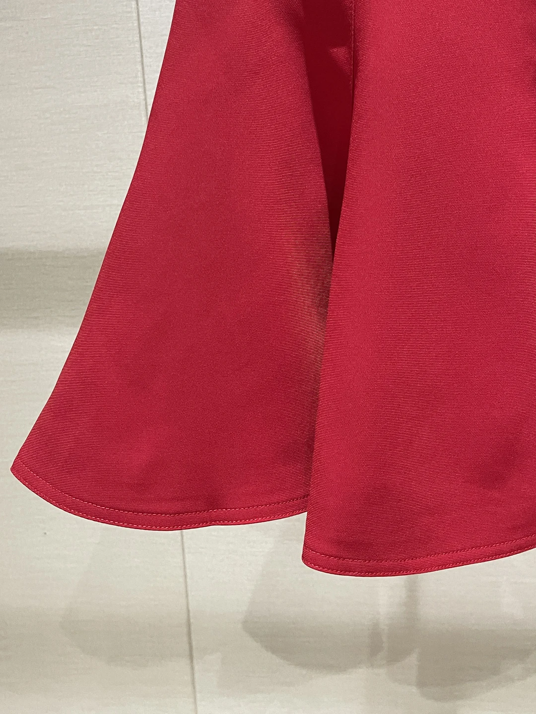   Gonna ort a vita alta con design in pizzo in rosso casual Sle per donna Primavera Autunno Inverno Stagione Faion Trend