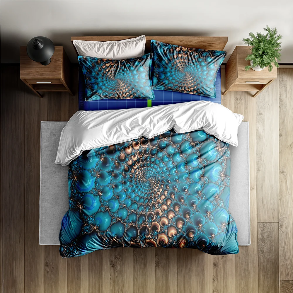 Sky Diving Duvet Cover Set King Queen Double Full Twin Single Size Bed Linen Set