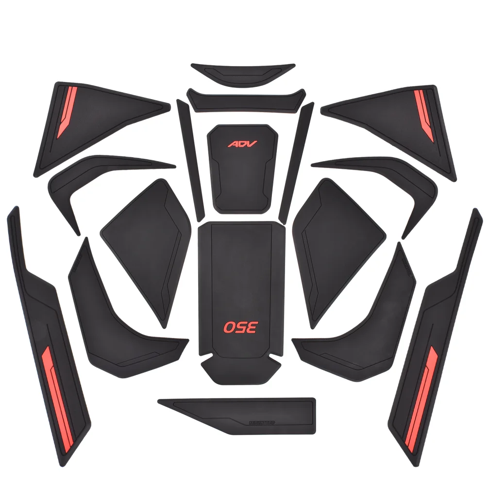 ADV350 Side Fuel Tank Stickers Waterproof Pad Sticker For Honda ADV 350 2025 Oil Tank Cover Motorcycle Accessories