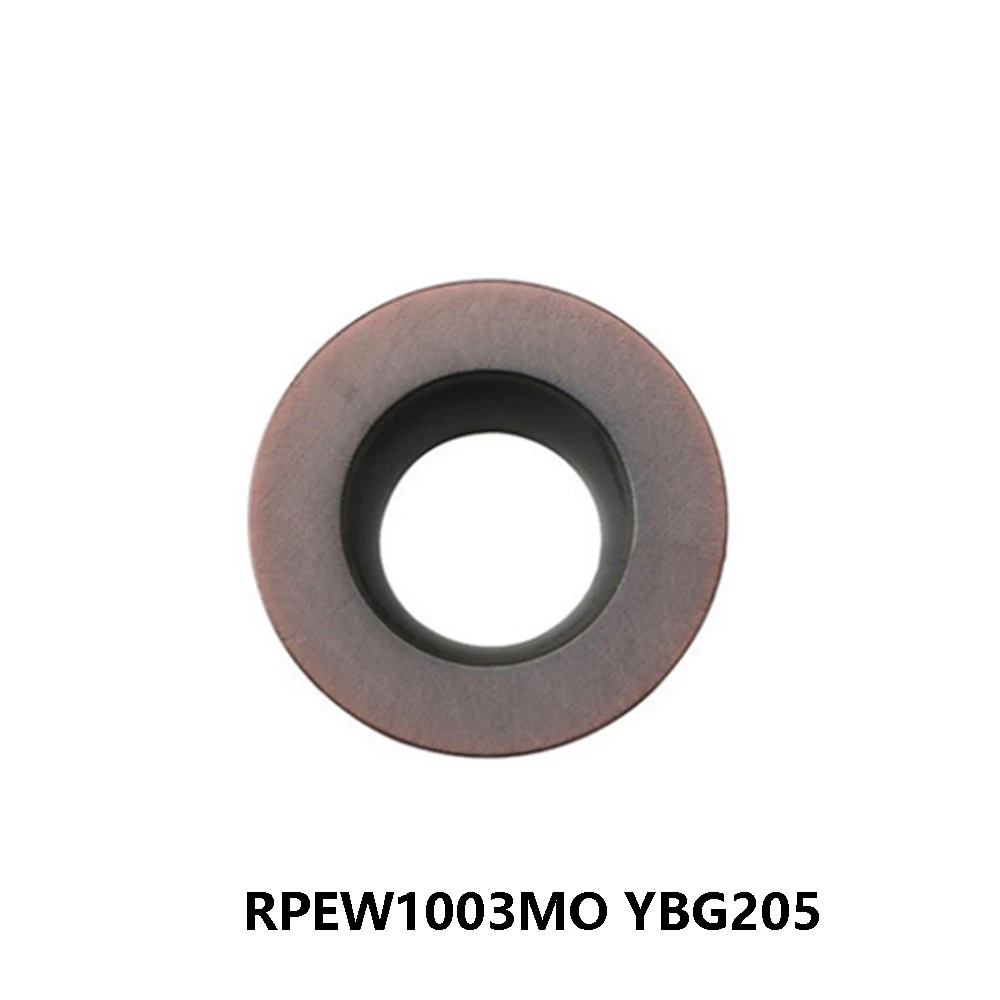 Original RPEW1003MO RPMW1003MO YBG205 RPEW RPMW CNC Cutter Carbide Inserts Milling Turning Tools Machine Boring Bar BEYOND Lathe