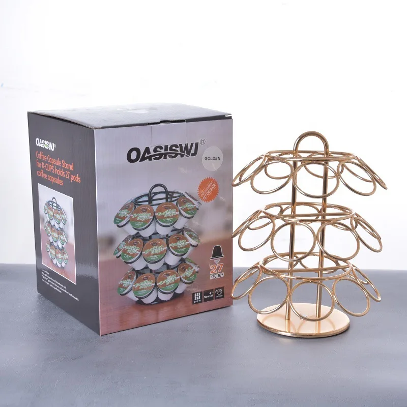 Rotating 27-Pod Coffee Holder 3