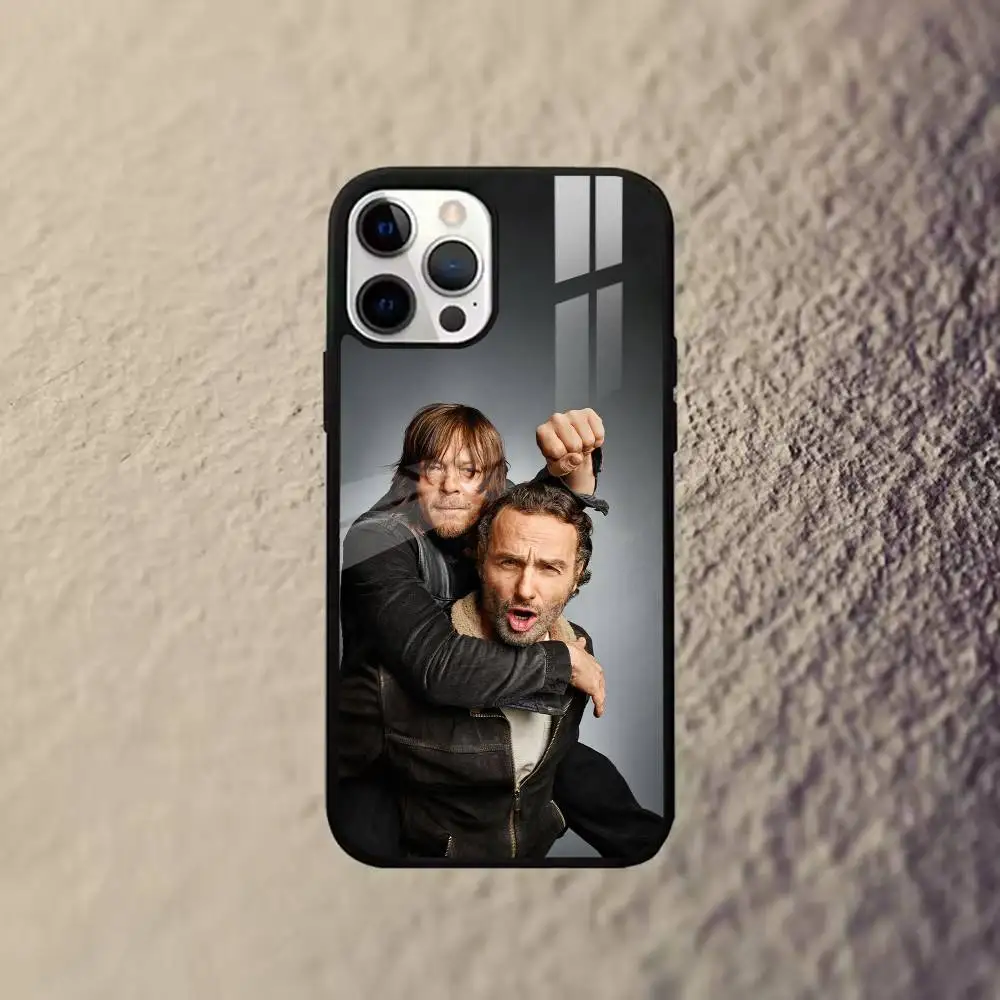 classic Rick Grimes W-Walking Dead Phone Case For iPhone Magnetic 15,16,17,14,13,12,11 Plus,Pro with  Wireless Charging - view 5