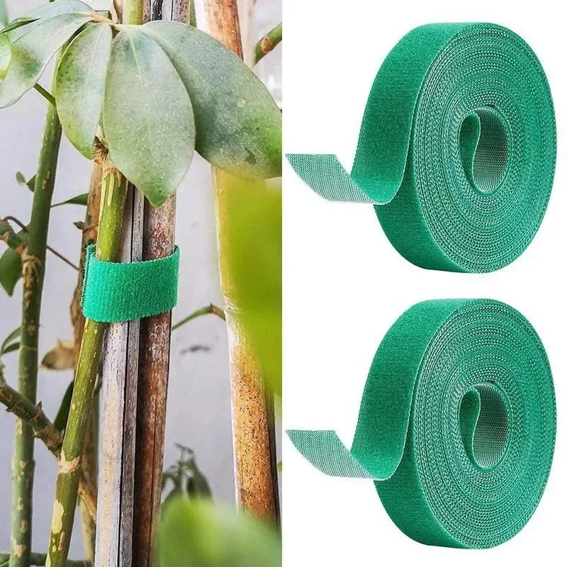 Data Cable Velcro Straps Self Adhesive Plant Nylon Cable Tie Adjustable Plants Hook Loop Support Garden Twine Bandage Storage